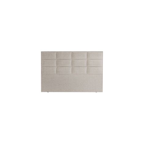 Tête de lit Bultex GRAPHEA GALE 160x120x12 cm galet tissu rembourré matelassé (1/2)