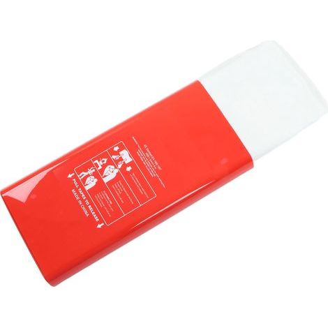 Couverture Anti-Feu Fiberglass Ignifuge 550℃ Extincteur Couverture Suppression Incendie pour Urgence (1/5)