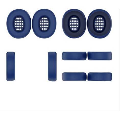 Coques de protection en silicone pour casque JBL Tune 770NC - Protection et confort optimaux - Bleu (1/3)