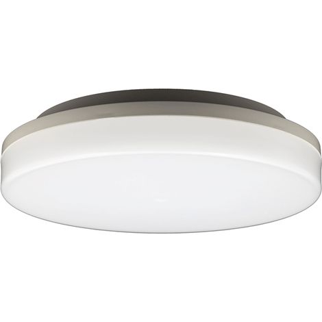 Plafonnier LED Design Rond 15W blanc neutre IP44 (1/5)