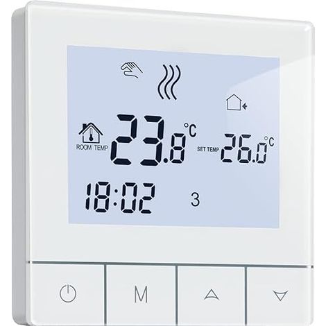 Thermostat programmable Thermostat WiFi termostato Digital écran LCD pour Facilité de Contrôle, TDS75WIFI-WP (1/5)