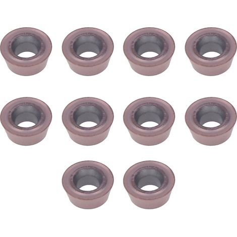10 Wendeschneidplatten aus beschichtetem Hartmetall, CNC-Schneidwerkzeuge zum Drehen und Fräsen, 10er-Packung (1/5)