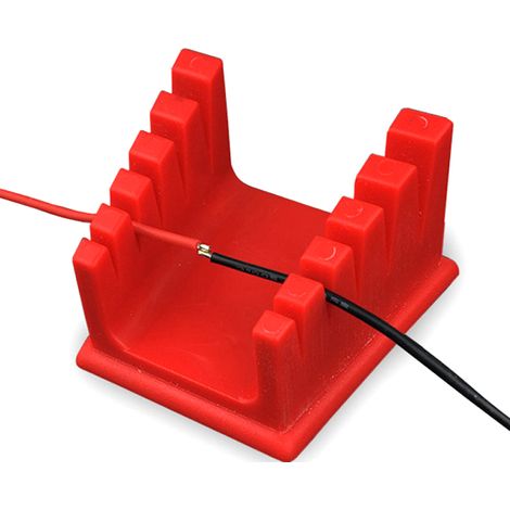 Irovami Support serrage silicone soudage – ABS, câbles 30-12AWG – Idéal pour réparation, atelier, électronique (1/5)