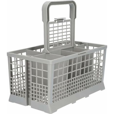 McFilter Universal Besteckkorb für Geschirrspüler AEG Miele Siemens Neff Bosch Gaggenau Küppersbusch etc. - 24 x 13,6 x 12 cm - Crezuo