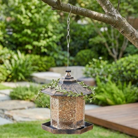 Gazebo Style Wild Bird Seed Feeder (1/2)