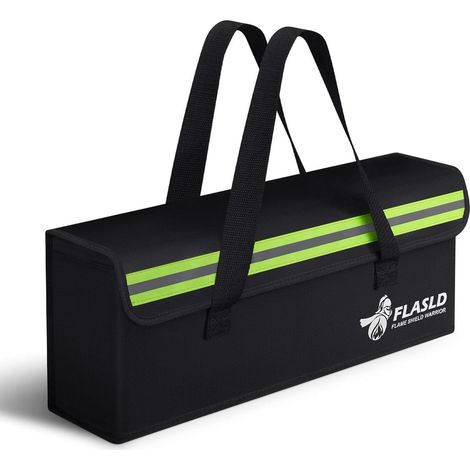 FLASLD E-Bike Akku Feuerfest Lipo Safe Tasche 49x11x18cm (1/5)
