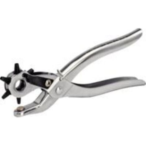 Lochzange – 5 austauschbare Spitzen (Ø 2, 2,5, 3, 3,5 und 4,5 mm) – Ergonomische, rutschfeste Griffe
