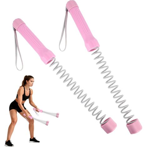 2pcs Cordes de Combat sans Corde, Corde d'Entraînement Portable Unisexe Polyvalente Idéale pour Le HIIT et Le Renforcement Musculaire à Domicile