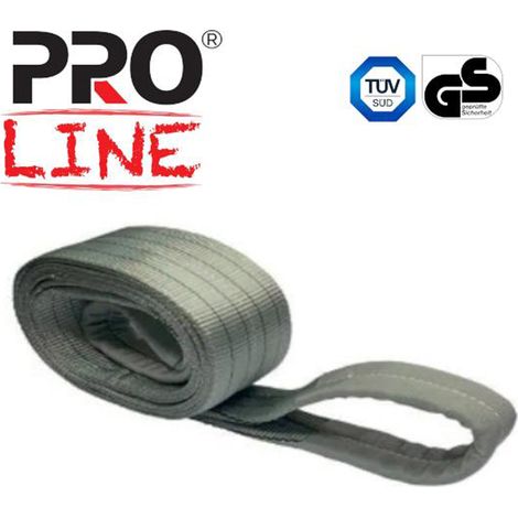 FASCIA DI SOLLEVAMENTO CINGHIA BRAGA BRACA 4ton 4000KG 12cm LUNGHEZZE VARIE UFO, "2m" (1/2)