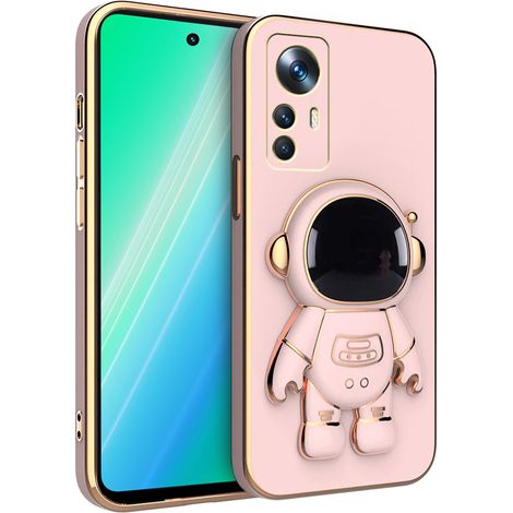 Custodia per Xiaomi 12T Pro, Astronauta, rosa (1/5)