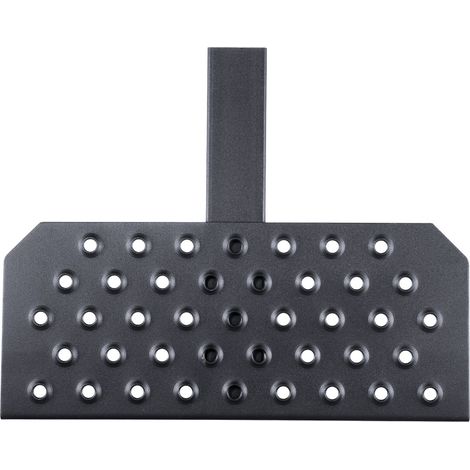 Marchepied d'attelage pour récepteur 2 pouces, acier robuste, 159 kg, protection de pare-chocs à verrouillage par goupille, VUS (1/5)