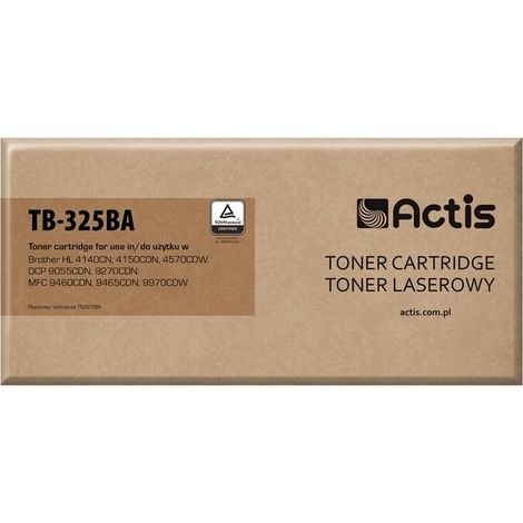 Actis TB-325BA Toner (Ersatz für Brother TN-325BK Standard 6000 Seiten schwarz)