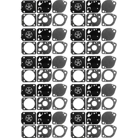 Juego de 6 juntas de carburador de repuesto para desbrozadoras FC90, FC95, FC100, FC110, compatibles con desbrozadoras 4180-007-1060 (1/5)