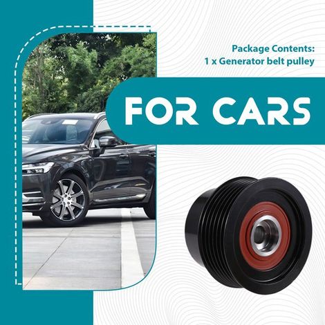 References 31316803 and 30777744 are suitable for alternator pulleys on Volvo S60, S80 and V60 (2007-2016 models). (1/5)