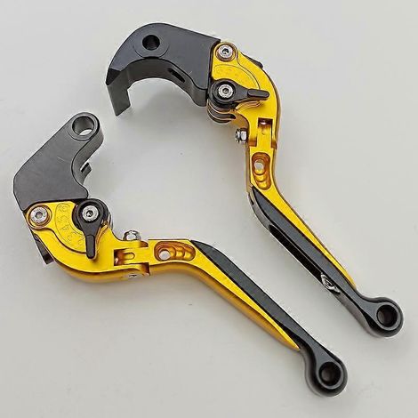 Convient aux freins, klaxons, poignées d'embrayage et accessoires de guidon modifiés pour la nouvelle moto Suzuki GSXR750 (Golden 1) (1/5)