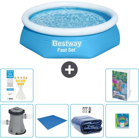 Bestway Fast Set Rund - 244x61 cm - 7-teilig S220 (1/5)