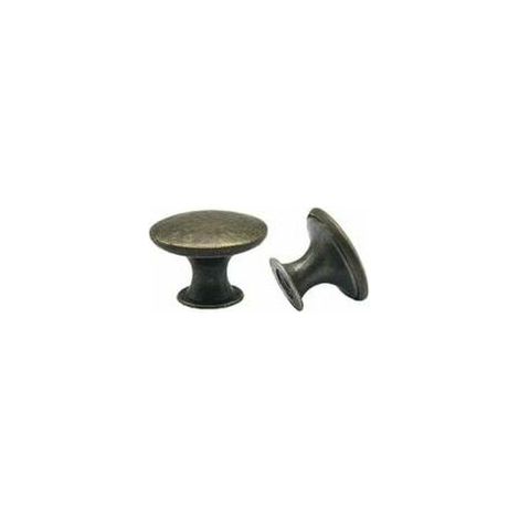 Bouton de porte Lot de 10 boutons de tiroir 30 mm Poignées en laiton vintage Boutons de placard pour armoires de cuisine (1/4)