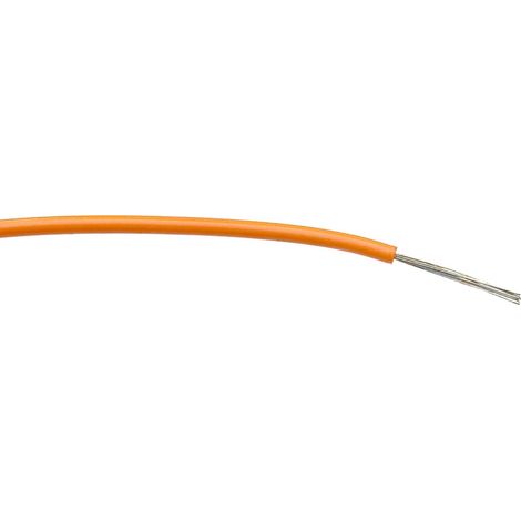Fils de câblage RS PRO, 0.5mm², Orange, 500m, 1 000 V c.a. ( Prix pour Bobine de 500 Mètres )