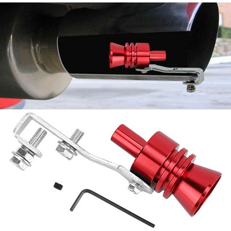 Sifflet de pot d'échappement turbo rouge, simulateur de sifflet, compatible avec Honda Accord et Acura. (1/5)