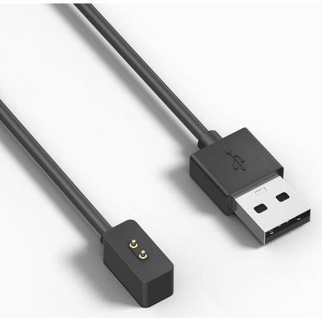 Chargeur Compatible avec Redmi Watch 4/5/Watch 3 Active, 100cm Câble de Chargement USB Remplacement, Noir (1/5)