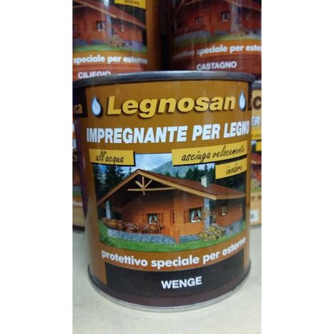 Veleca Legnosan Impregnante Per Legno Pronto All'uso x Esterno Wenge 750 ML (1/5)