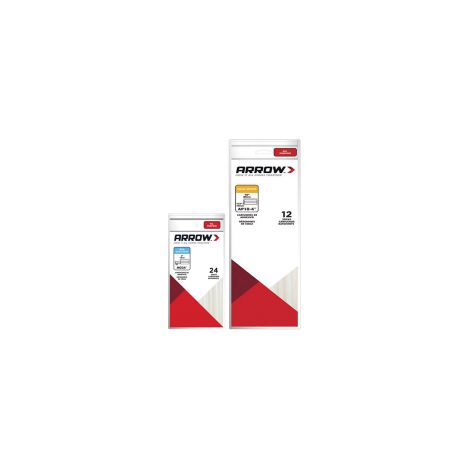ARROW Colle thermofusible 24 bâtons de colle Ø 8 x 100 mm
