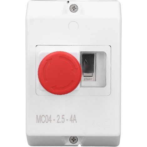 2,5–4 A Motorschutzschalter IP55 wasserdichter Motorschutz für ohmsche, kapazitive und induktive Lasten