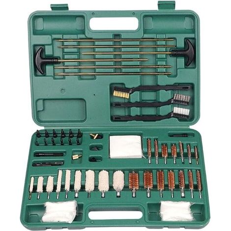 Hochwertige, multifunktionale Kupferbaumwollbürste, Stahldrahtbürste, Werkzeugbürste, 62-teiliges Set (1/5)