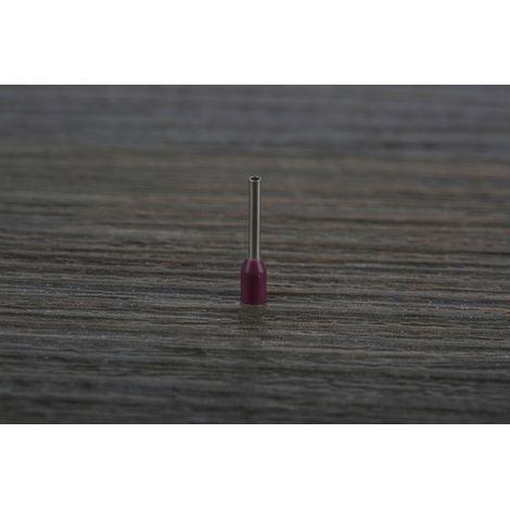 Embout à sertir 0.25mm², Pourpre, longueur 8mm (1/3)