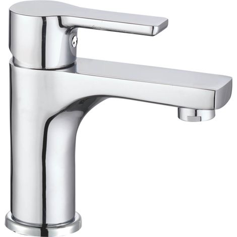 Kibath Grifo de Lavabo monomando PIN acabado CROMO brillo fabricado en latón (1/5)