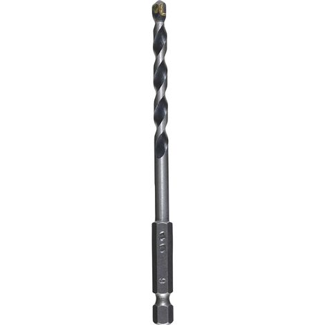 kwb 421005 acier à métaux Foret pour la pierre 5 mm Longueur totale 60 mm 1/4" (6,3 mm) 1 pc(s) Y760112 (1/3)