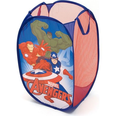Marvel Avengers Pop-up-Korb – Praktischer Korb für Spielzeug und Wäsche
