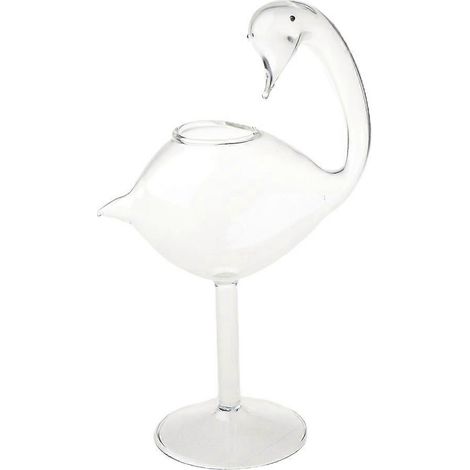 180 ml Elegantes Rotweinglas in Schwanenform – Perfekt für Cocktails und Weine (1/4)