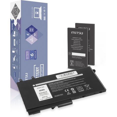 Batteria R8D7N per Dell Latitude 5410 5411 5500 Precision 3541 3550 - 11.4V (1/5)