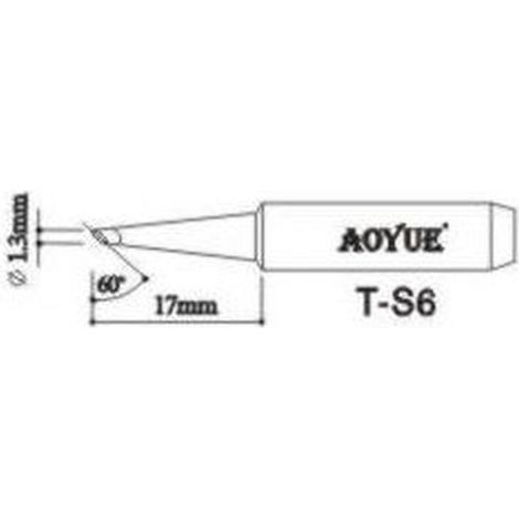 AOYUE TS6 Repuesto punta soldador (1/2)