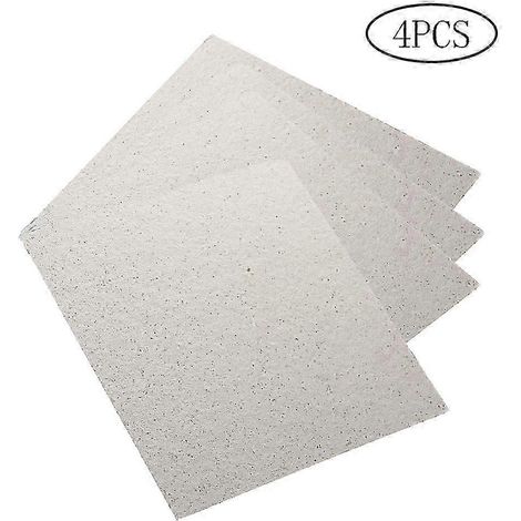 Lot de 8 feuilles de mica isolantes résistantes aux hautes températures pour four à micro-ondes (1/5)