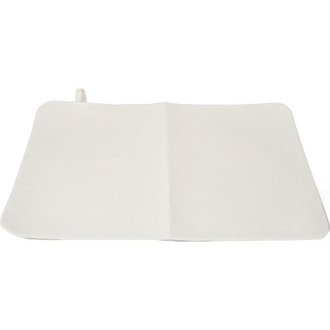 Tapis feutre de sauna absorbant, coussin doux et confortable pour salle de bain, antidérapant, matelassé, idéal bain et spa. (1/5)