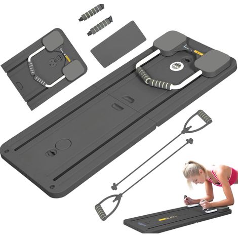 TAVOLA PER ESERCIZI PILATES REFORMER TAPPETINO PILATES FASCE DI RESISTENZA TIMER [REFORMER1]