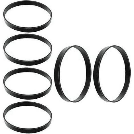 Lot de 6 courroies d'aspirateur 562932001 pour Hoover UH70100, UH70105, UH70106