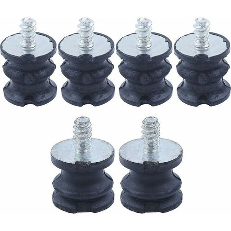 ALOVEZ Lot de 6 supports de tampon isolants pour Husqvarna 268 272 61 266 Jonsered 625 630 670 (1/4)