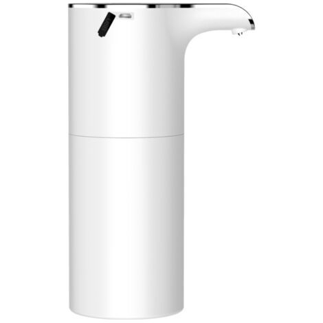 Distributeur de savon automatique blanc Distributeur de savon mousse Capteur infrarouge intelligent (1/5)