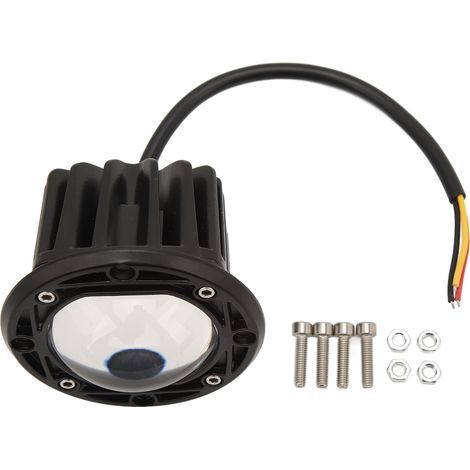 Lampe de travail LED en alliage d'aluminium et verre, antibrouillard, pour camion, voiture, SUV, ATV, UTV, bateau, moto, 12-80V, 20W (1/5)