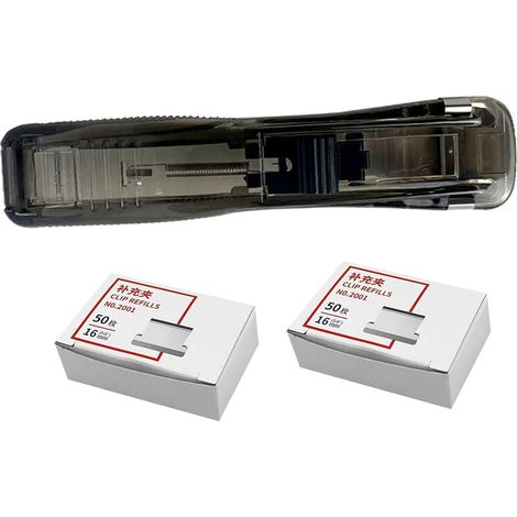 Agrafeuse portable SECFOU sans marquage, avec 1 unité noire et 2 (1/5)