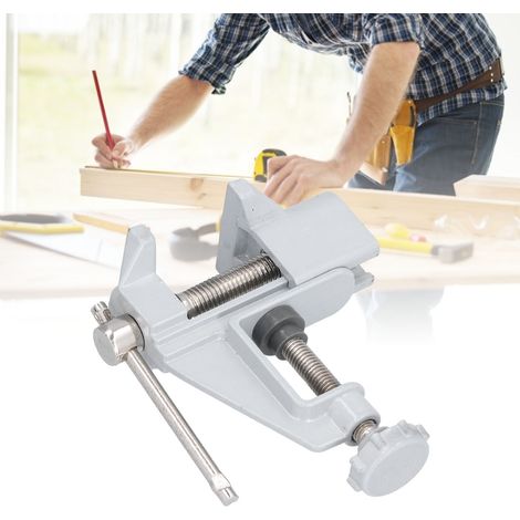 étau d'établi miniature, étau d'établi en alliage d'aluminium, mini étau d'établi pour outils de quincaillerie, pince (1/5)