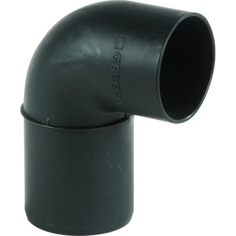 CURVA TECNICA 90  ° AD INNESTO IN PP CON GUARNIZIONE SERIE SILENT  EE ¸50/46   GEBERIT