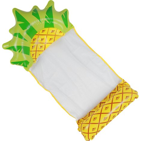 Hamac Flottant Gonflable en PVC Résistant, Motif Adorable 150x75 cm Anti-Défaut (1/5)