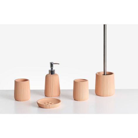 Badaccessoires Set 5-teilig POZUZO Orange