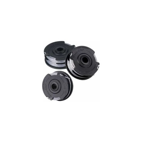 Bobina de repuesto Bosch Art, paquete de 3 bobinas para desbrozadoras Bosch Art 24 27 30 30-36 Li, 18 m, 1,65 mm - Crezuo