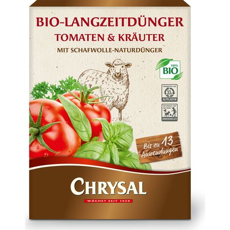 Chrysal Bio-Langzeitdünger Tomaten und Kräuter - 200 g