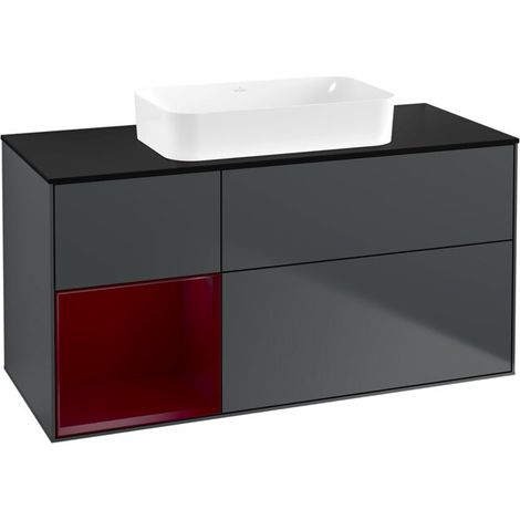 Villeroy & Boch F702HBHG meuble sous-lavabo Finion F70 (1/2)